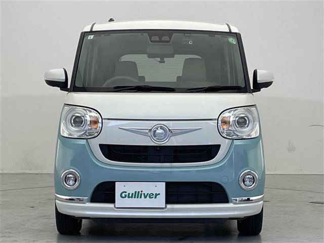 ムーヴキャンバス ＧメイクアップＶＳ　ＳＡＩＩＩ　禁煙車／社外７インチナビ／両側電動スライド／全方位カメラ／ＬＥＤヘッドライト／オートライト／オートハイビームドラレコ（前後）／ＥＴＣ／リアソナー／シートヒーター（Ｄ席）／衝突軽減／純正マット（28枚目）