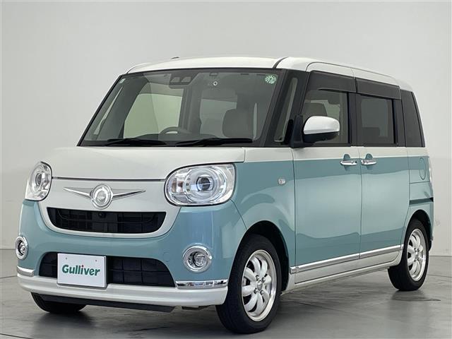 ムーヴキャンバス ＧメイクアップＶＳ　ＳＡＩＩＩ　禁煙車／社外７インチナビ／両側電動スライド／全方位カメラ／ＬＥＤヘッドライト／オートライト／オートハイビームドラレコ（前後）／ＥＴＣ／リアソナー／シートヒーター（Ｄ席）／衝突軽減／純正マット（32枚目）