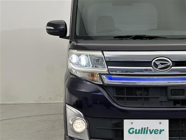 タント カスタムＲＳ　トップエディションＳＡ　禁煙車／純正ナビ／Ｂｌｕｅｔｏｏｔｈ／フルセグＴＶ／バックカメラ／ＥＴＣ／ハーフレザーシート／ＬＥＤライト／両側パワースライドドア／衝突被害軽減システム／ステアリングスイッチ／スマートキー（23枚目）