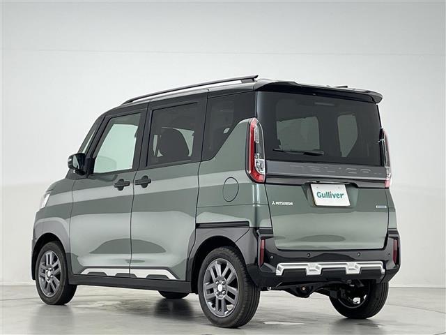 デリカミニ Ｔ　プレミアム　届出済未使用車／純正９型ディスプレイオーディオ／両側パワースライドドア／全方位カメラ／ハーフレザー／ＭＩ－ＰＩＬＯＴ／クリアランスソナー／ＬＥＤ／オートハイビーム／シートヒーター／ルーフレール（29枚目）