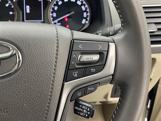 ランドクルーザープラド ＴＸ　Ｌパッケージ　禁煙車／純正９型ナビ／サンルーフ／レザーシート／バックカメラ／レーダークルーズコントロール／クリアランスソナー／ＬＥＤ／オートハイビーム／パワーシート／シートヒーター／シートベンチレーション／ＥＴＣ（12枚目）