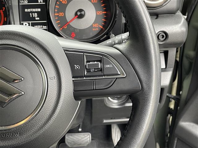 ジムニー ＸＣ　禁煙車／純正８型ナビ／バックカメラ／クルーズコントロール／レーンキープアシスト／衝突軽減ブレーキ／ドライブレコーダー／ＬＥＤ／オートハイビーム／シートヒーター／ヒルディセントコントロール／ＥＴＣ（12枚目）