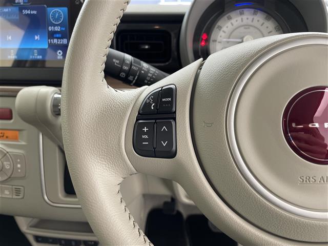 アルトラパンLC X 禁煙車/純正7型ディスプレイオーディオ/ハーフレザーシート/リアソナー/バックカメラ/運転席助手席シートヒーター/衝突軽減ブレーキ/レーンキープアシスト/スペアキー/スマートキー/LEDヘッドライト(11枚目)