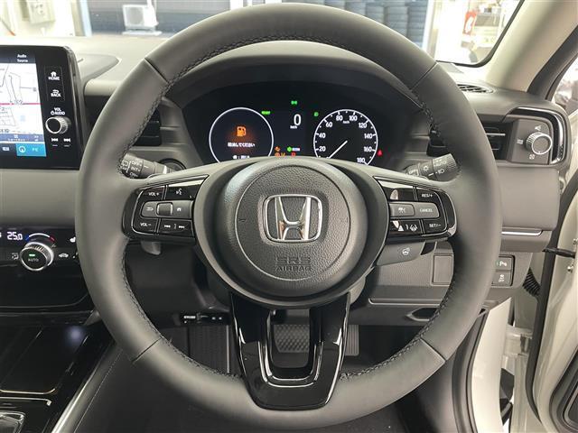 ヴェゼル e:HEV Z 登録済未使用車/純正9型ナビ/ハーフレザーシート/バックカメラ/LEDヘッドライト//ブラインドスポットモニター/ステアリングヒーター/D・N席シートヒーター/クリアランスソナー/ビルトインETC(13枚目)