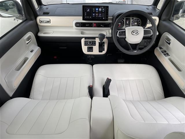 ムーヴキャンバス ストライプスＧ　禁煙車／純正ディスプレイオーディオ／ドラレコ（前）／前後ソナー／衝突軽減／全方位カメラ／電子パーキング／オートブレーキホールド／オートライト／オートハイビーム／ＬＥＤヘッドライト／両側電動スライド（4枚目）