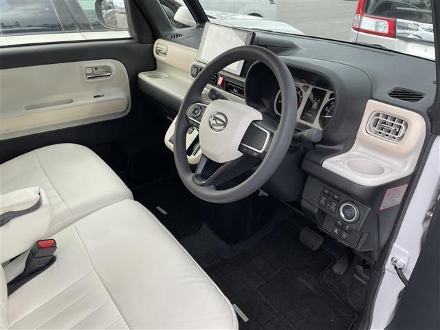 ムーヴキャンバス ストライプスＧ　禁煙車／純正ディスプレイオーディオ／ドラレコ（前）／前後ソナー／衝突軽減／全方位カメラ／電子パーキング／オートブレーキホールド／オートライト／オートハイビーム／ＬＥＤヘッドライト／両側電動スライド（18枚目）