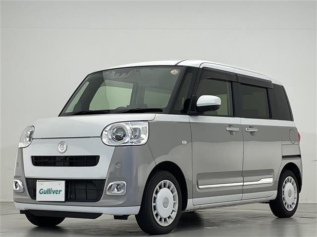 ムーヴキャンバス ストライプスＧ　禁煙車／純正ディスプレイオーディオ／ドラレコ（前）／前後ソナー／衝突軽減／全方位カメラ／電子パーキング／オートブレーキホールド／オートライト／オートハイビーム／ＬＥＤヘッドライト／両側電動スライド（32枚目）