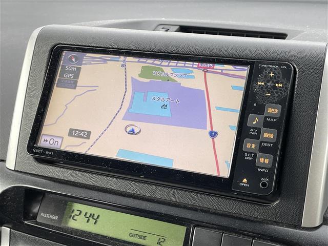 ウィッシュ 1.8X HIDセレクション 純正7型チナビ/バックカメラ/ビルトインETC/リモコンキー/電動格納ミラー/MTモード付AT/HIDライト/純正アルミホイール(4枚目)