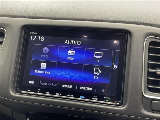 ヴェゼル ハイブリッドＺ・ホンダセンシング　禁煙車／純正８型インチナビ／シートヒーター／バックカメラ／ドライブレコーダー／ホンダセンシング／追従クルーズコントロール／電動パーキングブレーキ／ハーフレザーシート／ＬＥＤライト／衝突軽減ブレーキ（6枚目）