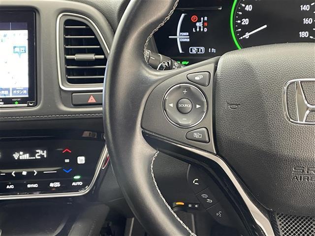 ヴェゼル ハイブリッドＺ・ホンダセンシング　禁煙車／純正８型インチナビ／シートヒーター／バックカメラ／ドライブレコーダー／ホンダセンシング／追従クルーズコントロール／電動パーキングブレーキ／ハーフレザーシート／ＬＥＤライト／衝突軽減ブレーキ（13枚目）