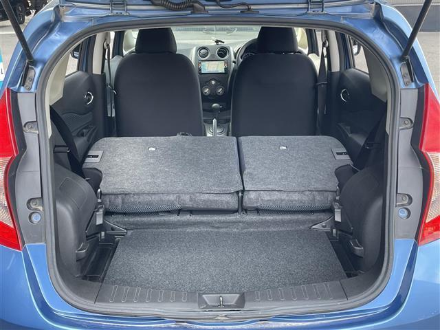 ノート Ｘ　Ｖセレクション＋セーフティ　純正ＳＤナビ　ＣＤ／ＤＶＤ／Ｂｌｕｅｔｏｏｔｈ／ＵＳＢ／ｉＰｏｄ／フルセグ／衝突軽減装置／車線逸脱警報／全方位カメラ／バックカメラ／コーナーセンサー（前後）／純正フロアマット／スペアキー１本（23枚目）
