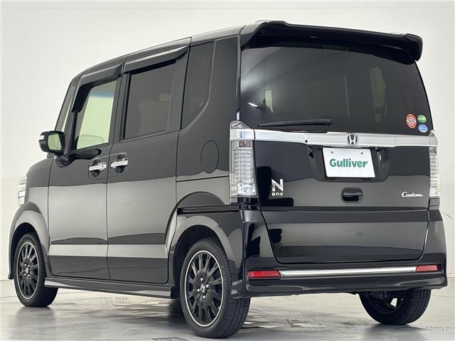 Ｎ－ＢＯＸカスタム Ｇ　ターボＳＳブラックスタイルパッケージ　禁煙車／社外ナビ／バックカメラ／クルーズコントロール／両側電動スライドドア／ＬＥＤヘッドライト／オートライト／ＥＴＣ／ハーフレザーシート／前席シートヒーター／ドライブレコーダー／パドルシフト（33枚目）