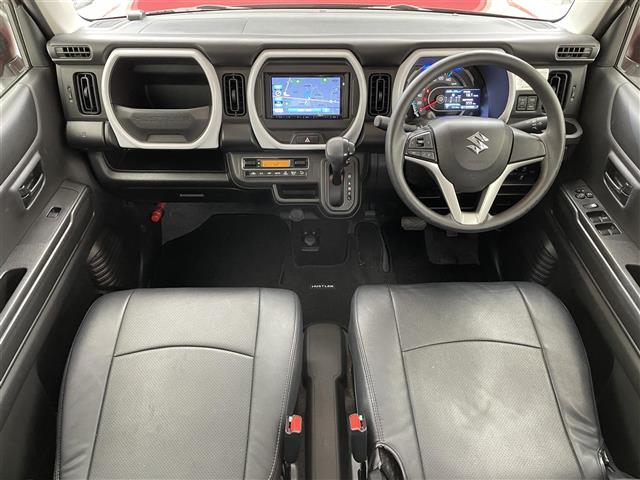 ハスラー ハイブリッドＧ　禁煙車／社外ナビ／バックカメラ／リアソナー／前方ドライブレコーダー／衝突軽減ブレーキ／オートマチックハイビーム／シートヒーター／衝突軽減ブレーキ／ＥＴＣ／プッシュスタート／スマートキー（2枚目）