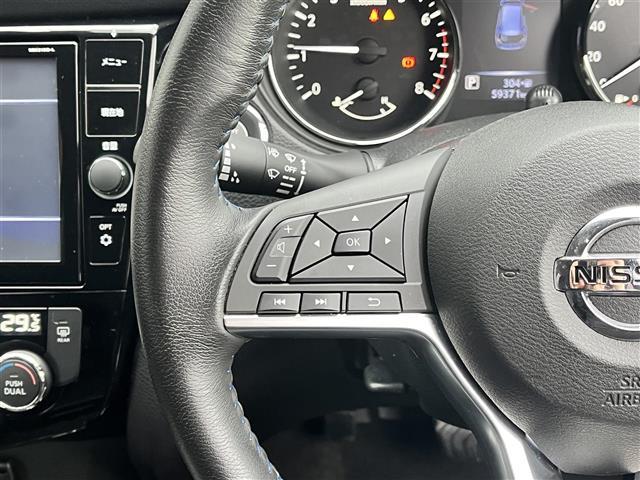 エクストレイル オーテック　禁煙車／純正９インチナビ／レザーシート／全方位カメラ／クリアランスソナー／車線逸脱警報／ＬＥＤヘッドライト／オートハイビーム／全席シートヒーター／ドライブレコーダー／デジタルインナーミラー／ＥＴＣ（5枚目）