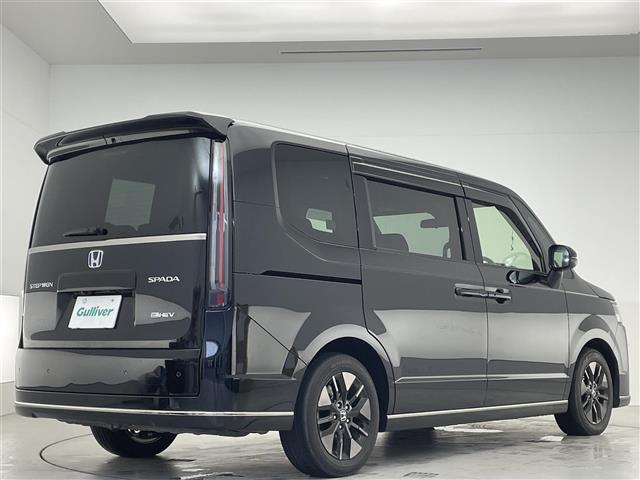 ステップワゴン ｅ：ＨＥＶスパーダ　９インチ純正メモリナビ／全方位カメラ／両側パワースライドドア／シートヒーター　／Ｂｌｕｅｔｏｏｔｈ／ＣＤ／ＤＶＤ／ＵＳＢ／ＨＤＭＩ／ＡｐｐｌｅＣａｒＰｌａｙ／Ａｎｄｒｏｉｄ　Ａｕｔｏ／フルセグ（38枚目）