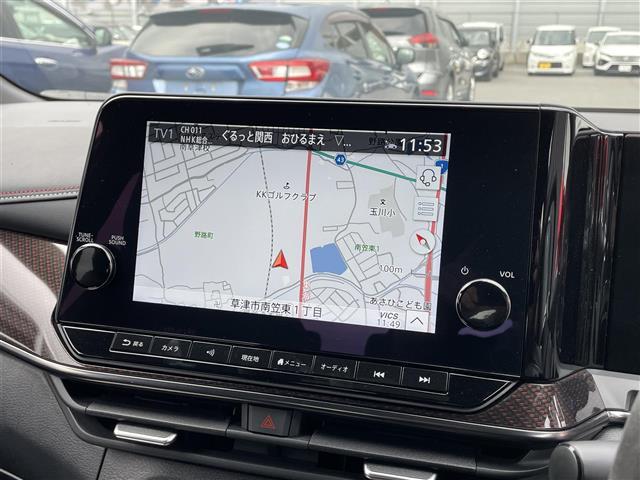 オーラ ニスモ 禁煙車/純正ナビ/全方位カメラ/前方ドラレコ/コーナーセンサー/プロパイロット/デジタルインナーミラー/アイドリングストップ/衝突軽減装置/電動パーキングブレーキ/オートハイビーム/ハーフレザーシート(3枚目)