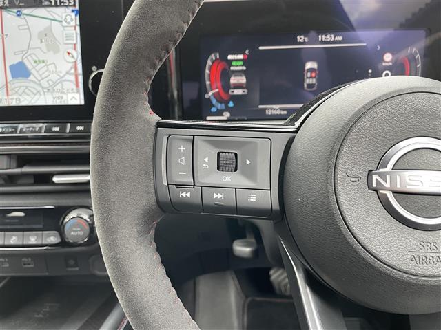 オーラ ニスモ 禁煙車/純正ナビ/全方位カメラ/前方ドラレコ/コーナーセンサー/プロパイロット/デジタルインナーミラー/アイドリングストップ/衝突軽減装置/電動パーキングブレーキ/オートハイビーム/ハーフレザーシート(12枚目)