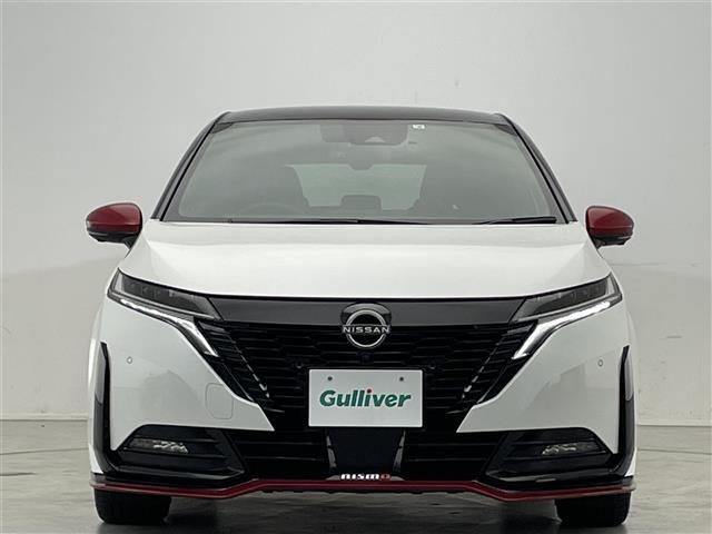 オーラ ニスモ 禁煙車/純正ナビ/全方位カメラ/前方ドラレコ/コーナーセンサー/プロパイロット/デジタルインナーミラー/アイドリングストップ/衝突軽減装置/電動パーキングブレーキ/オートハイビーム/ハーフレザーシート(27枚目)