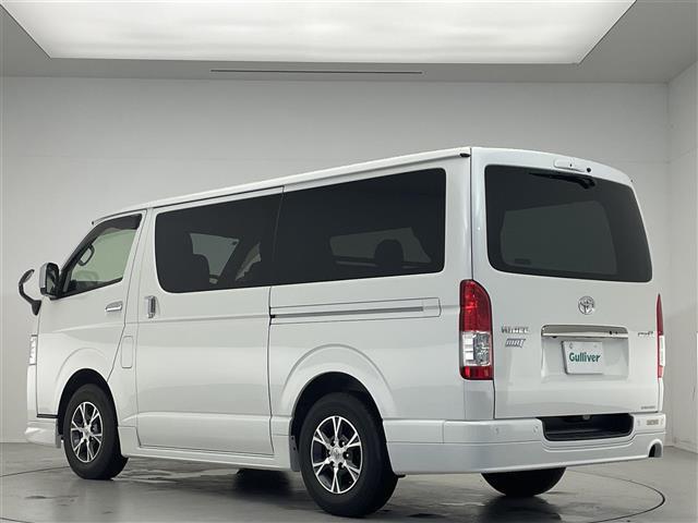 ハイエースバン スーパーGL ダーク プライムII 純正ナビ/全方位カメラ/両側パワースライドドア/モデリスタエアロ/前後ドライブレコーダー/クリアランスソナー/デジタルインナーミラー/ハーフレザーシート/プッシュスタート/ETC2.0/LEDライト(36枚目)