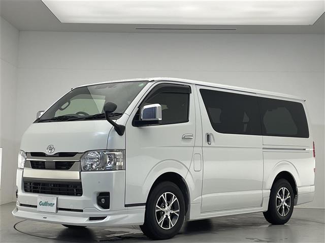 ハイエースバン スーパーGL ダーク プライムII 純正ナビ/全方位カメラ/両側パワースライドドア/モデリスタエアロ/前後ドライブレコーダー/クリアランスソナー/デジタルインナーミラー/ハーフレザーシート/プッシュスタート/ETC2.0/LEDライト(38枚目)