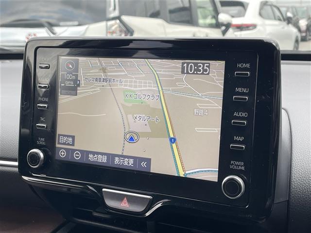 ヤリスクロス ハイブリッドＺ　禁煙車／純正８インチナビ／バックカメラ／ＥＴＣ／前後ドラレコ／ブラインドスポットモニター／シートヒーター／パワーシート／ハーフレザーシート／ＬＥＤヘッドライト／追従クルーズコントロール（3枚目）