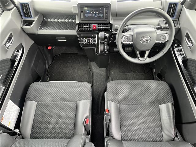 タント カスタムＲＳ　純正ディスプレイオーディオ／Ｎ席ウェルカムシートリフト／両側パワースライドドア／バックカメラ／追従クルーズコントロール／リアソナー／ＬＥＤヘッドライト／オートマチックハイビーム／シートヒーター／ＥＴＣ（2枚目）