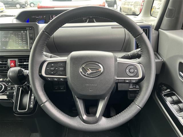 タント カスタムＲＳ　純正ディスプレイオーディオ／Ｎ席ウェルカムシートリフト／両側パワースライドドア／バックカメラ／追従クルーズコントロール／リアソナー／ＬＥＤヘッドライト／オートマチックハイビーム／シートヒーター／ＥＴＣ（6枚目）