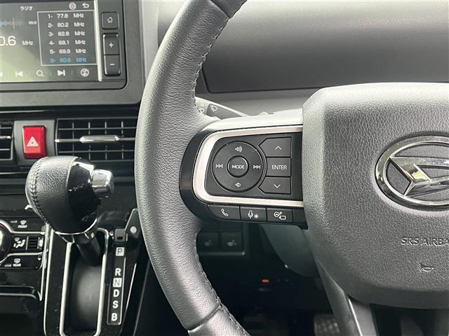 タント カスタムＲＳ　純正ディスプレイオーディオ／Ｎ席ウェルカムシートリフト／両側パワースライドドア／バックカメラ／追従クルーズコントロール／リアソナー／ＬＥＤヘッドライト／オートマチックハイビーム／シートヒーター／ＥＴＣ（7枚目）