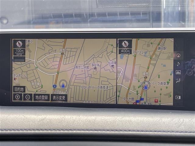 ＵＸ ＵＸ２５０ｈ　Ｆスポーツ　スタイルブルー　純正ナビ／パノラミックビューモニター／サンルーフ／ブラインドスポットモニター／パーキングサポートブレーキ／セーフティセンスプラス／フルブラックドアミラー／ヘッドアップディスプレイ／パワーシート（4枚目）