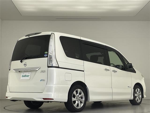 セレナ ハイウェイスター　Ｓ－ハイブリッド　禁煙車／バックカメラ／両側パワースライドドア／クルーズコントロール／アイドリングストップ／３列シート／チップアップシート／純正フロアマット／純正１６インチアルミホイール／キセノンヘッドライト／ＥＴＣ（38枚目）