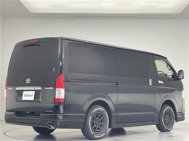 ハイエースバン スーパーGL ダーク プライムII 禁煙車/両側パワースライドドア/ベットキッド/純正SDナビ・フルセグ/全方位カメラ/ウッドコンビステアリング/ステアスイッチ/LEDヘッドライト/ハーフレザーシート/ドラレコ(40枚目)