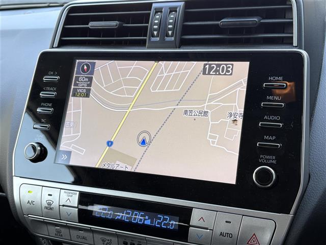 ランドクルーザープラド TX 純正9インチナビ/サンルーフ/全方位カメラ/純正17インチアルミホイール/前後ソナー/トランスファー/センターデフロック/ビルトインETC/オートライト/オートハイビーム/LEDヘッドライト(4枚目)