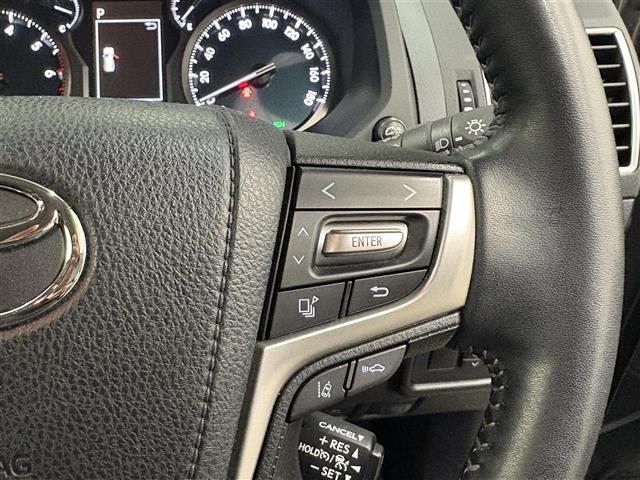 ランドクルーザープラド TX Lパッケージ マットブラックエディション 禁煙車/純正9インチナビ/サンルーフ/全方位カメラ/クリアランスソナー/ETC2.0/追従クルーズコントロール/ブラインドスポットモニター/電動格納サードシート/本革シート/シートヒーター/LED(10枚目)