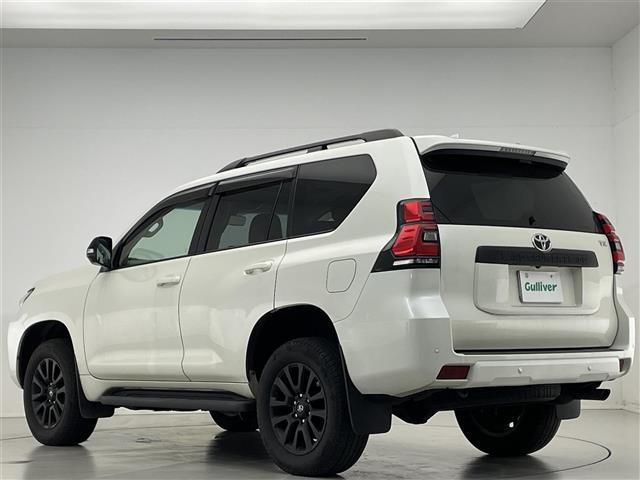 ランドクルーザープラド TX Lパッケージ マットブラックエディション 禁煙車/純正9インチナビ/サンルーフ/全方位カメラ/クリアランスソナー/ETC2.0/追従クルーズコントロール/ブラインドスポットモニター/電動格納サードシート/本革シート/シートヒーター/LED(34枚目)