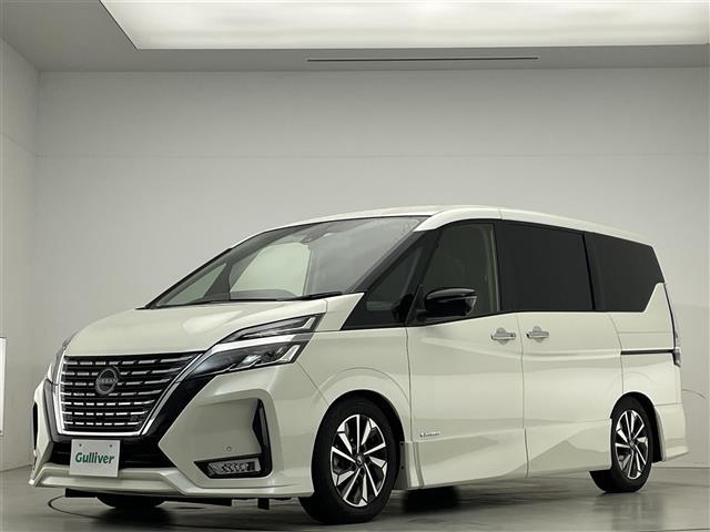 セレナ ハイウェイスター　Ｖ　純正１０型ナビ／プロパイロット／ローダウン／アラウンドビューモニター／両側パワースライドドア／ブラインドスポットモニター／純正デジタルインナーミラー／クリアランスソナー／純正１０フリップダウンモニター（32枚目）