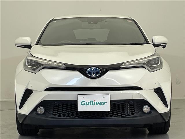 C-HR G 禁煙車/純正7インチナビ/バックカメラ/ハーフレザー/追従クルーズコントロール/衝突軽減/レーンキープ/LEDヘッドライト/オートライト/オートハイビーム/クリアランスソナー/ドラレコ(前)(27枚目)