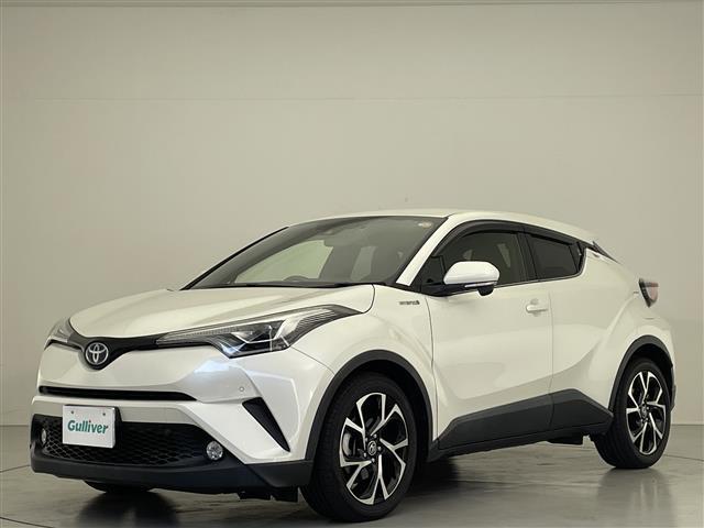 C-HR G 禁煙車/純正7インチナビ/バックカメラ/ハーフレザー/追従クルーズコントロール/衝突軽減/レーンキープ/LEDヘッドライト/オートライト/オートハイビーム/クリアランスソナー/ドラレコ(前)(31枚目)