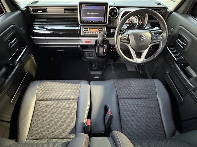 スペーシアカスタム ハイブリッドXSターボ 禁煙車/純正8型ナビ/衝突被害軽減ブレーキ/車線逸脱警報/両側パワースライドドア/バックカメラ/クルーズコントロール/ビルトインETC/シートヒーター/ハーフレザーシート/前後ドラレコ(2枚目)