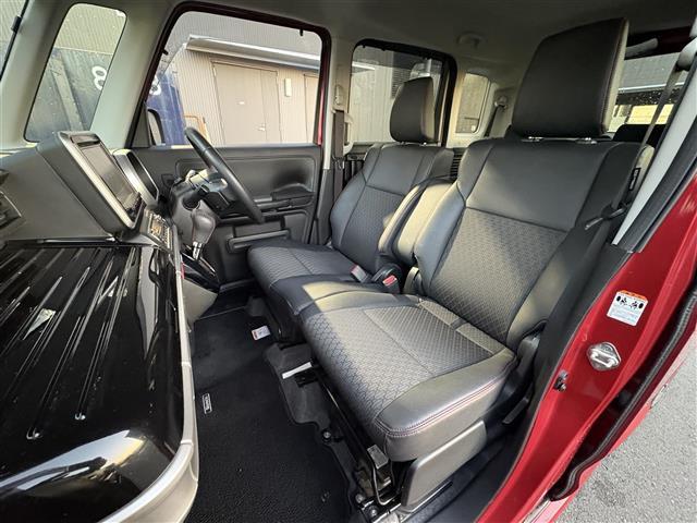 スペーシアカスタム ハイブリッドXSターボ 禁煙車/純正8型ナビ/衝突被害軽減ブレーキ/車線逸脱警報/両側パワースライドドア/バックカメラ/クルーズコントロール/ビルトインETC/シートヒーター/ハーフレザーシート/前後ドラレコ(19枚目)