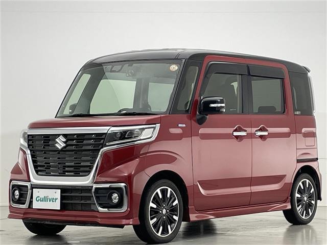 スペーシアカスタム ハイブリッドXSターボ 禁煙車/純正8型ナビ/衝突被害軽減ブレーキ/車線逸脱警報/両側パワースライドドア/バックカメラ/クルーズコントロール/ビルトインETC/シートヒーター/ハーフレザーシート/前後ドラレコ(30枚目)