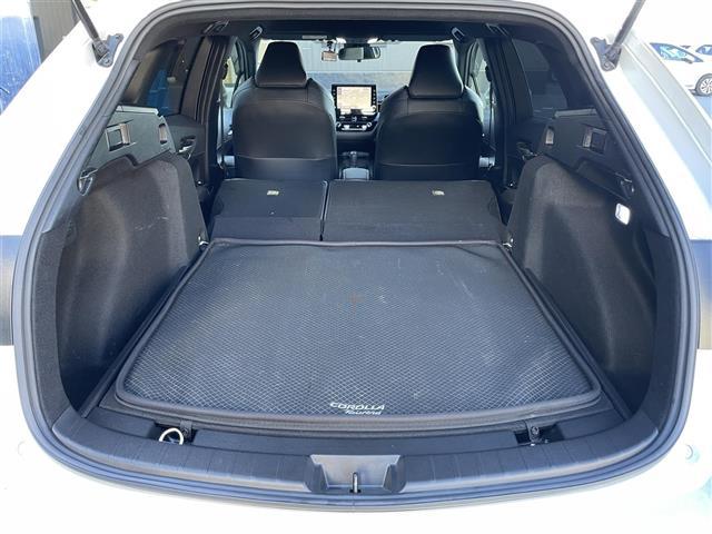 カローラツーリング ハイブリッド ダブルバイビー50ミリオンエディション 禁煙車/モデリスタエアロ/BLITZ車高調/純正9インチナビ/ETC/前後ドラレコ/シートヒーター/ステアリングヒーター/ハーフレザーシート/ブラインドスポットモニター/追従クルーズコントロール(22枚目)