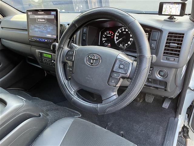 ハイエースバン スーパーGL ダーク プライムII ALPINE11インチナビ/全方位カメラ/ハーフレザーシート/前後ドライブレコーダー/クリアランスソナー/両側パワースライドドア/ETC/スマートキー/AC100V/フルセグTV/Bluetooth(17枚目)