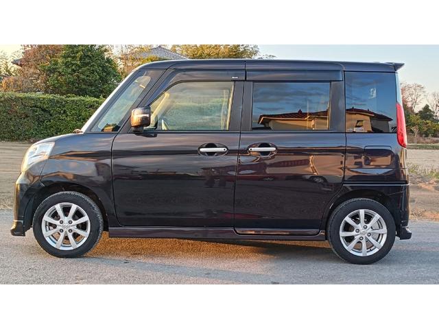 スペーシア Ｘリミテッド　ＥＴＣ　両側電動スライドドア　ナビ　ＴＶ　衝突被害軽減システム　オートライト　ＨＩＤ　スマートキー　アイドリングストップ　電動格納ミラー　シートヒーター　ベンチシート　ＣＶＴ　盗難防止システム　ＡＢＳ（9枚目）