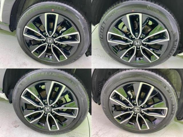 ヴェゼル ｅＨＥＶ　Ｚ　新品タイヤ／保証書／純正　９インチ　ＳＤナビ／ホンダセンシング／シートヒーター／車線逸脱防止支援システム／シート　ハーフレザー／電動バックドア／ドライブレコーダー　社外／ヘッドランプ　ＬＥＤ　ドラレコ（62枚目）