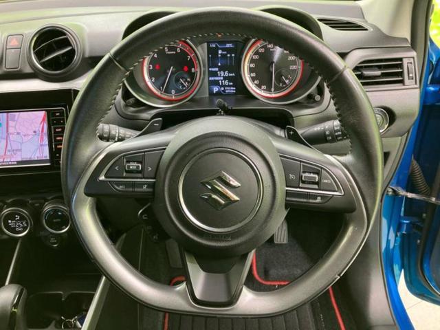 スイフト ハイブリッドＲＳ　保証書／純正　ＳＤナビ／セーフティサポート（スズキ）／シートヒーター　運転席／車線逸脱防止支援システム／ヘッドランプ　ＬＥＤ／Ｂｌｕｅｔｏｏｔｈ接続／ＥＴＣ／ＥＢＤ付ＡＢＳ／横滑り防止装置　ＤＶＤ再生（14枚目）
