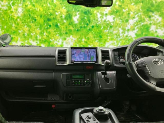 ハイエースバン ４ＷＤロングスーパーＧＬダークプライム２　新品タイヤ／保証書／社外　８インチ　ＳＤナビ／フリップダウンモニター　社外　１１．４インチ／両側電動スライドドア／車線逸脱防止支援システム／シート　ハーフレザー／ヘッドランプ　ＬＥＤ　ターボ　４ＷＤ（4枚目）