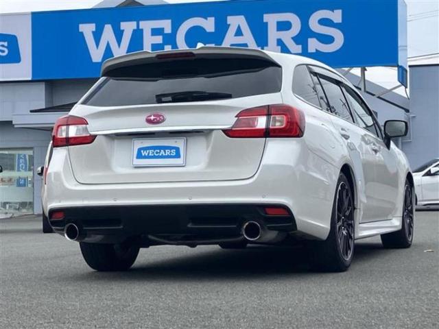 レヴォーグ 4WD2.0STIスポーツアイサイトブラックセレクション 新品タイヤ/社外 8インチ SDナビ/アイサイト/シートヒーター 前席/車線逸脱防止支援システム/シート 合皮/Bluetooth接続/ETC/EBD付ABS/横滑り防止装置/クルーズコントロール(3枚目)