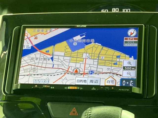 タント カスタムＲＳトップエディションＳＡ３　社外　ＳＤナビ／スマートアシスト（トヨタ・ダイハツ）／両側電動スライドドア／シートヒーター　運転席／車線逸脱防止支援システム／シート　ハーフレザー／ヘッドランプ　ＨＩＤ／ＥＴＣ／ＥＢＤ付ＡＢＳ　ターボ（10枚目）