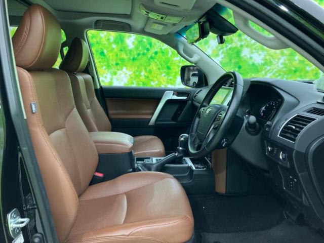 ランドクルーザープラド 4WD TX Lパッケージ70thアニバーサリーLtd 新品タイヤ/サンルーフ/社外 9インチ SDナビ/フリップダウンモニター 社外 10.1インチ/トヨタセーフティセンス/シートヒーター 前席/車線逸脱防止支援システム/シート フルレザー 革シート(5枚目)