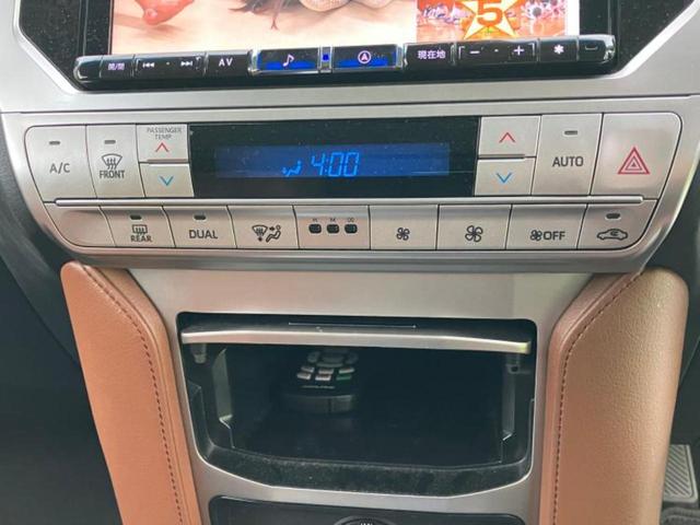 ランドクルーザープラド 4WD TX Lパッケージ70thアニバーサリーLtd 新品タイヤ/サンルーフ/社外 9インチ SDナビ/フリップダウンモニター 社外 10.1インチ/トヨタセーフティセンス/シートヒーター 前席/車線逸脱防止支援システム/シート フルレザー 革シート(14枚目)